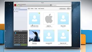 Calling a number using the dial pad in Skype® for Mac® [upl. by Boru73]