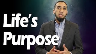 Lifes Purpose  Nouman Ali Khan on Finding Greater Purpose [upl. by Noreg609]