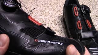 Review of the Louis Garneau LS100 road cycling shoes [upl. by Fang]