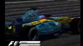 Formula one 05 monaco crash 4 [upl. by Aube769]