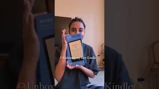 Unboxing new Kindle kindle mostlysane books reading [upl. by Matthews]