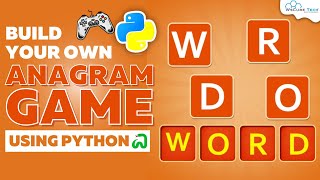 Anagrams Game Build a Scrambled Word Game using Python🐍 [upl. by Hayikat844]