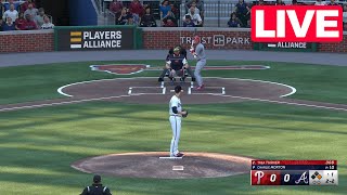 🔴LIVE NOW Atlanta Braves vs Philadelphia Phillies  Aug 21 2024 MLB Full Game  MLB 24 EN VIVO [upl. by Harding93]