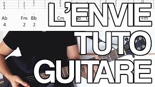 🎸 Cours de guitare  Lenvie  Johnny Hallyday  Kendji Girac tuto [upl. by Quintilla]