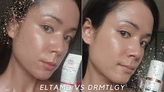 ☀️ EltaMD UV Elements SPF 44 vs DRMTLGY Physical Tinted Moisturizer SPF 44  michxmash [upl. by Ahsitniuq]