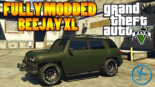 GTA 5 Fully Modified KARIN BEEJAY XL  OFF ROAD BUILD [upl. by Hertzog]