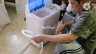 Ep292 Unboxing Portable Washing Machine [upl. by Fahy]