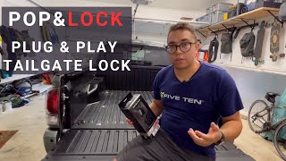 Toyota Tacoma Remote Locking Tailgate Mod  Pop amp Lock Plug and Play Install [upl. by Ondrea]