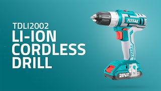 TDLI2002 Liion Cordless Drill  Product Demo [upl. by Lener]