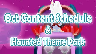 Content Schedule Oct Y2024  Pet StarNosed Mole  Haunted Theme Park Den Bundle Dens TourAJPW [upl. by Say]