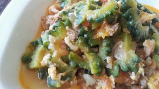 Ginisang Pork Ampalaya with Egg  Simple and Easy Recipe [upl. by Conn]