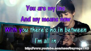 Justin Bieber  U Smile Karaoke [upl. by Nathanial]