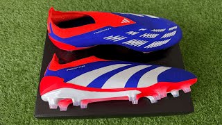 Adidas Predator Laceless Elite FG Boots Review  On Feet amp Unboxing ASMR 4K [upl. by Aziaf]