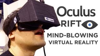 Oculus Rift EyesOn The MindBlowing Future of VR Gaming at 2013 CES [upl. by Eilah]