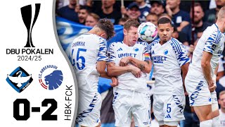 HB Køge  FCK 02 Highlights DBU Pokalen [upl. by Ydahs]