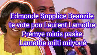 Moïse Jean Charles se yon asasen Préval mete sou moun selon Edmonde Supplice Beauzile [upl. by Hajidahk770]