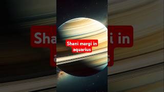 Shani margi in Aquarius trending astrology shortsfeed shorts youtubeshorts viralvideo short [upl. by Lorin827]