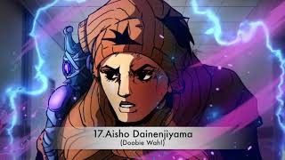 Top 30 Strongest Jojos Bizarre Adventure Characters SBR Continuity [upl. by Dagnah84]