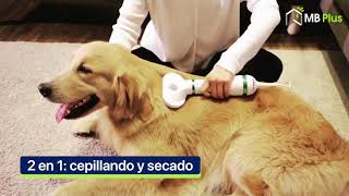 Cepillo Secador Eléctrico Profesional para Mascotas [upl. by Akitahs]