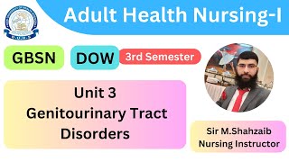 AHNI Unit 3  Genitourinary Tract Disorders  MCQs from Dow Ppts [upl. by Cochrane536]