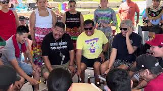 Hay Creek and Little Soldier song for jr boys woodland at Prairie band of Potawatomi pow wow 2024 [upl. by Mullac546]