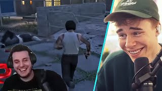 Blau Reacts To AWKWARD NoPixel 40 Clips [upl. by Anglo]