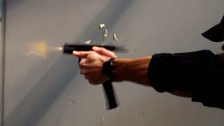 RAW Shooting with Glock switch at firing range [upl. by Ahsekim]