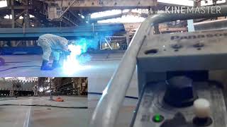 welding work shipyard in japan [upl. by Eitteb]