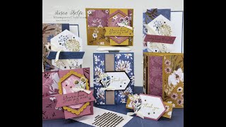 Revealing Wildly Flowering Stampers Club Create Class of the Month [upl. by Arualana951]