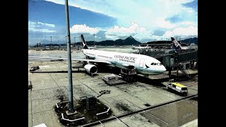 Trip Report  Cathay Pacific Hong Kong to Shanghai HKG  PVG A330 [upl. by Aniat169]