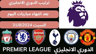 ترتيب الدوري الإنجليزي بعد انتهاء مباريات اليوم السبت 3182024 [upl. by Riti]