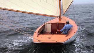 Artisan Boatworks  quotUncasquot Nathanael Herreshoffs Buzzards Bay 18 [upl. by Idissak822]