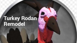 Kaiju Universe Remodel Turkey Rodan New attacks and Animations Dc2 [upl. by Tnemelc991]