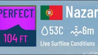 100ft Nazare Is too fast 108kmh Biggest wave ever in true surf [upl. by Pasquale]