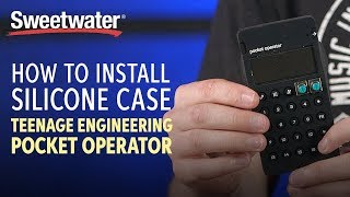 How to Install a Silicone Case on a Teenage Engineering Pocket Operator [upl. by Drageruaeb]