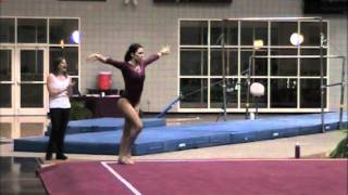 TWU Gymnastics vs Centenary Highlights [upl. by Ynatsyd235]