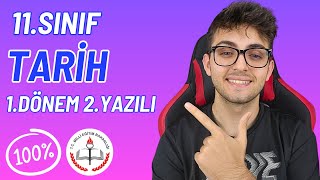 11Sınıf Tarih 1Dönem 2Yazılı Çözümü  \u00100 MEB Uyumlu  ymileyazilimvar [upl. by Sheline]