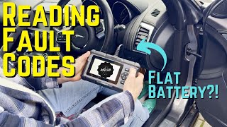 How To Correctly Read Codes On A Jaguar F Type OBD  Avoiding A Flat Battery on A Jaguar F Type [upl. by Micheline769]