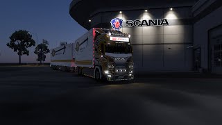 Häng med en dag i malmbergs asg 20 theothilly eurotrucksimulator2 trucking [upl. by Hazeefah]