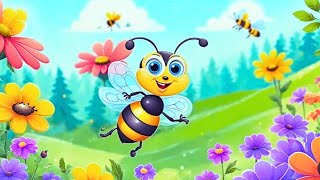 Busy Little Bees Song  jircreation  Nursery Rhymes amp Kids Song [upl. by Nickolai]