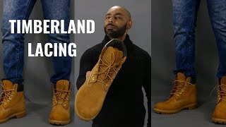 How To Lace Timberland Boots [upl. by Raval986]