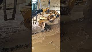 Underpass slab work youtubeshorts constructionequipment graderwork grader moradabad catgrader [upl. by Nitsa]