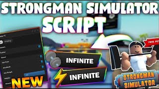 NEW Strongman Simulator Script PASTEBIN 2023 AUTOFARM REDEEM CODES SPEED AUTO REBIRTH [upl. by Notnad]