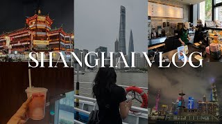 SHANGHAI VLOG first time visiting Shanghai ⛩️ Shanghai tower eating tanghulu exploring the city [upl. by Justina]