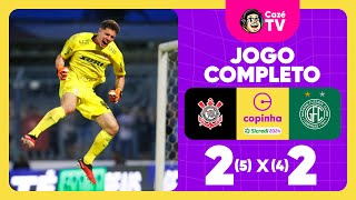 JOGO COMPLETO CORINTHIANS x GUARANI  SEGUNDA FASE  COPINHA 2024 [upl. by Aleicarg]