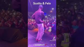 Scotts Maphuma amp Felo Le Tee perform Iwishiwishi amapiano dance [upl. by Sivat]