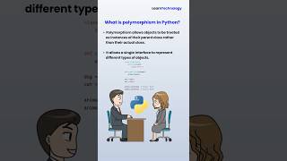 Polymorphism in Python  Python Interview Questions  python interview pythontutorial oops [upl. by Lagasse]