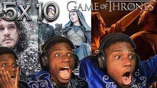 THE BEST EPISODE  Game of Thrones 5x10 REACTION [upl. by Gnort3]