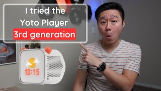 Yoto Player 3rd Generation Review and Unboxing  Worth the upgrade [upl. by Dloreh]