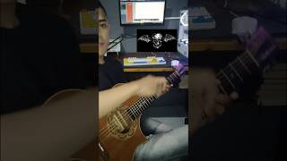 Epic Fingerstyle A Little Piece of Heaven  Avenged Sevenfold Cover FingerstyleGuitar a7x Shorts [upl. by Jaquith744]